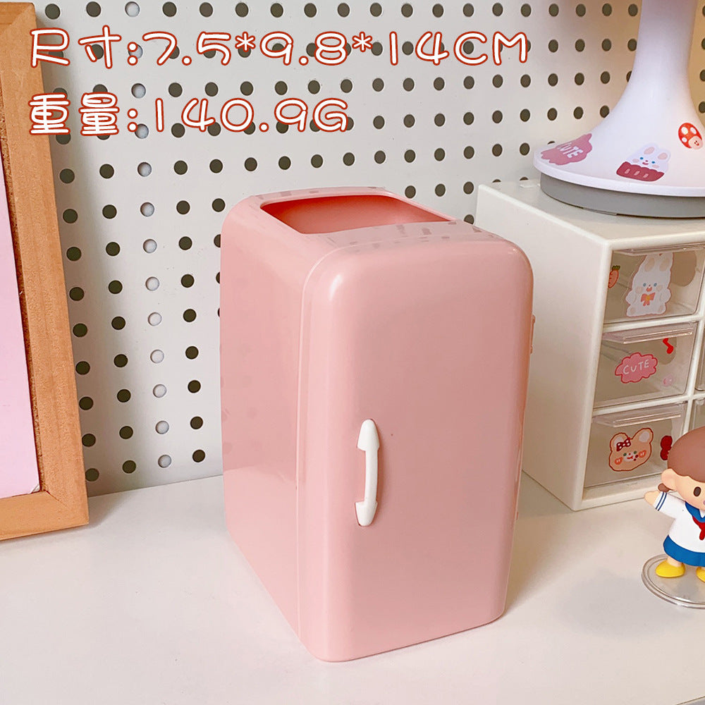 Cute Creative Cartoon Refrigerator Pen Holder (Large Capacity)