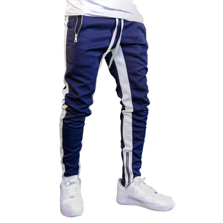 Men's Strappy Zip Sports Trousers