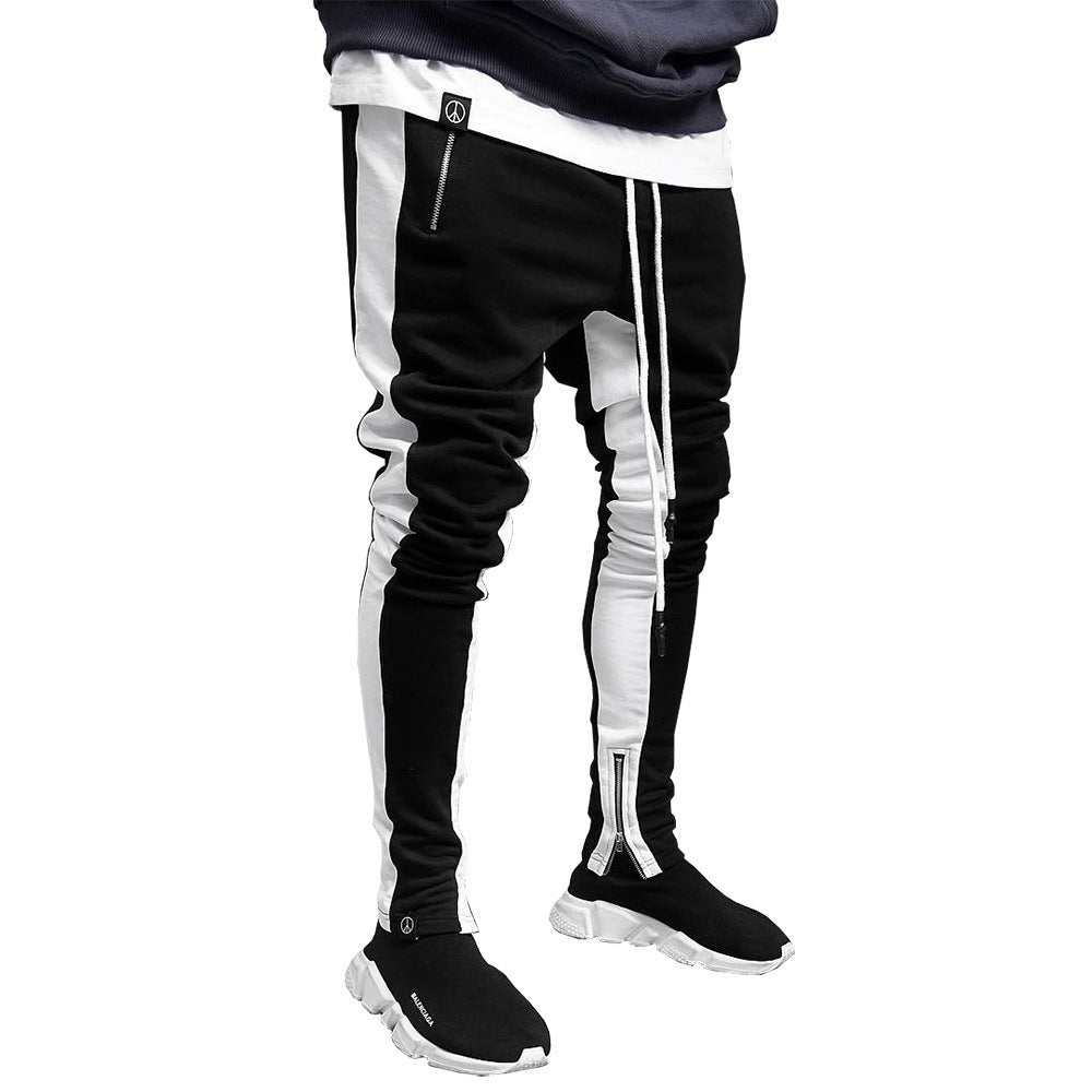 Men's Strappy Zip Sports Trousers