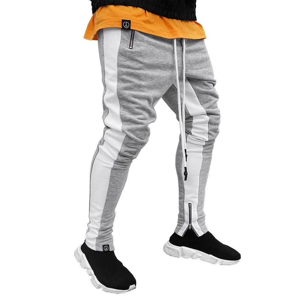 Men's Strappy Zip Sports Trousers