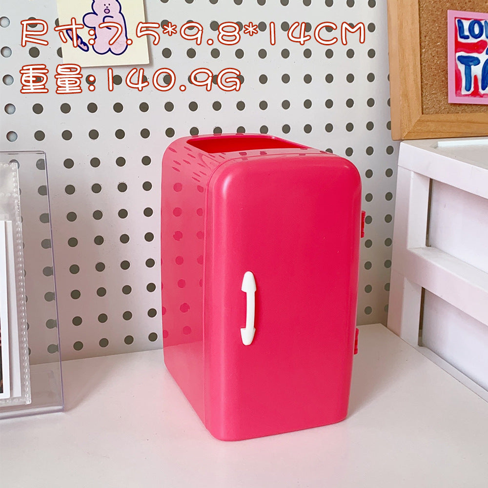 Cute Creative Cartoon Refrigerator Pen Holder (Large Capacity)