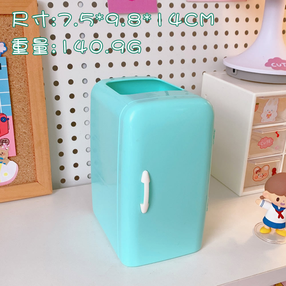 Cute Creative Cartoon Refrigerator Pen Holder (Large Capacity)